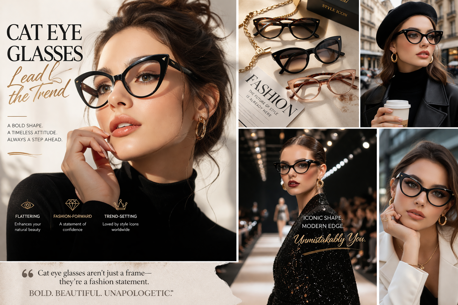 cat eye glasses for women