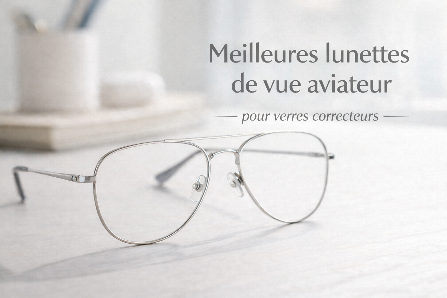 lunettes de vue aviateur