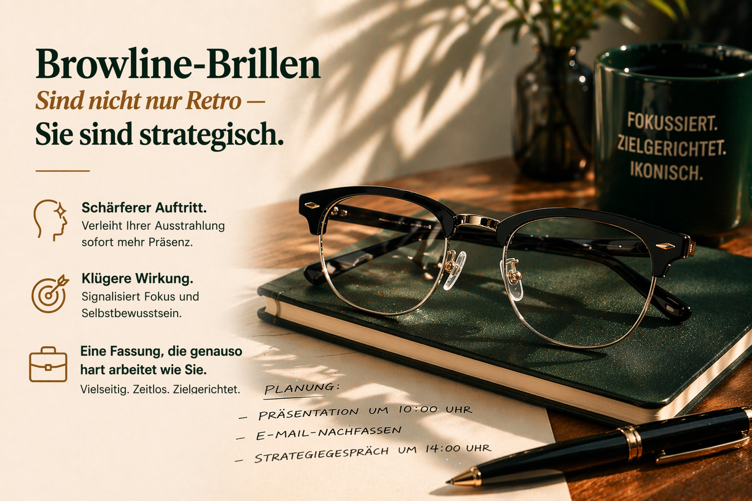 Browline Brillen